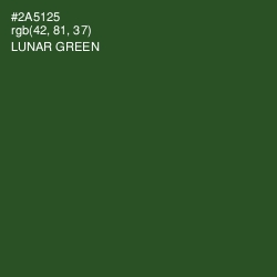 #2A5125 - Lunar Green Color Image